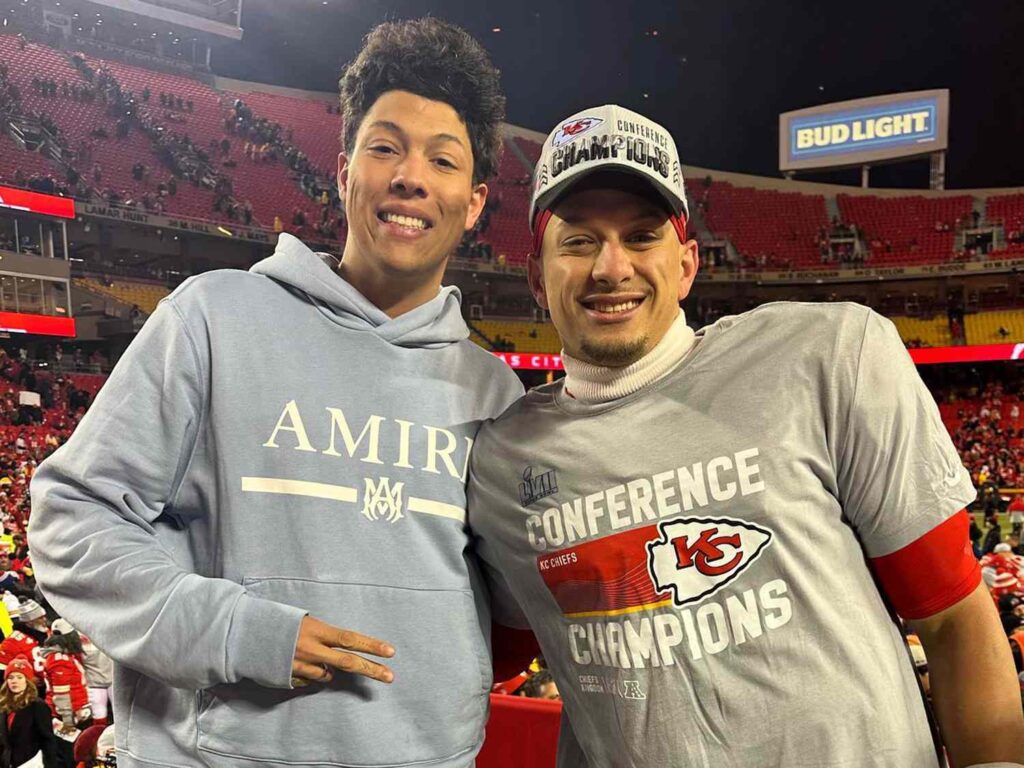 Jackson Mahomes Patrick Mahomes