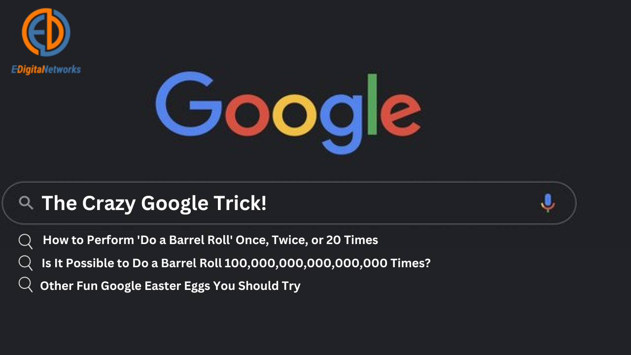 Do a Barrel Roll 10, 100, 1000, or Even 100,000 Times: The Crazy Google Trick!