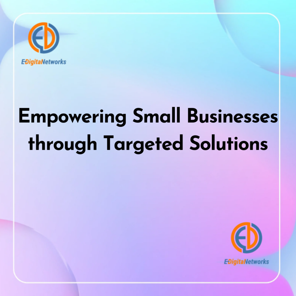 Empowering Small Businesses through Targeted Solutions