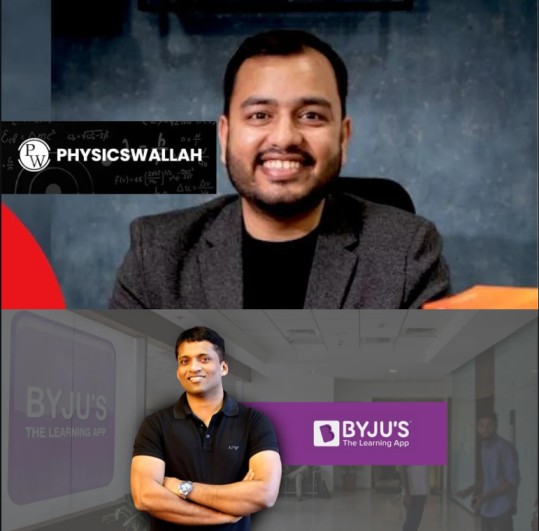 Byju Raveendran vs. Physics Wallah Alakh Pandey