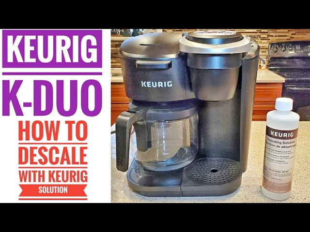 how to descale Keurig