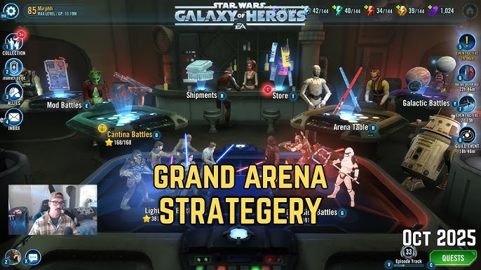 SWGOH game strategy