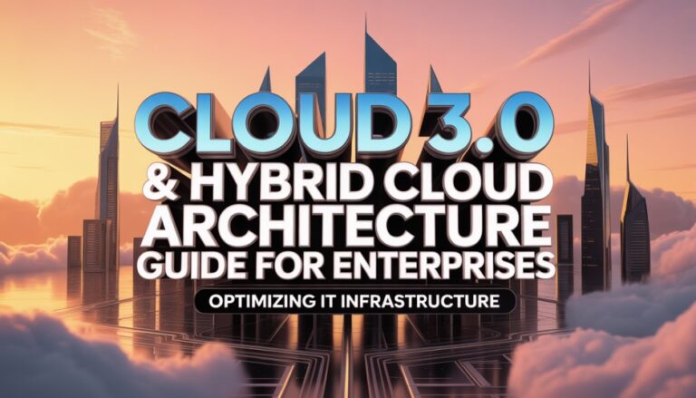 Cloud 3.0: Sovereign and Hybrid Architectures Explained for Enterprises