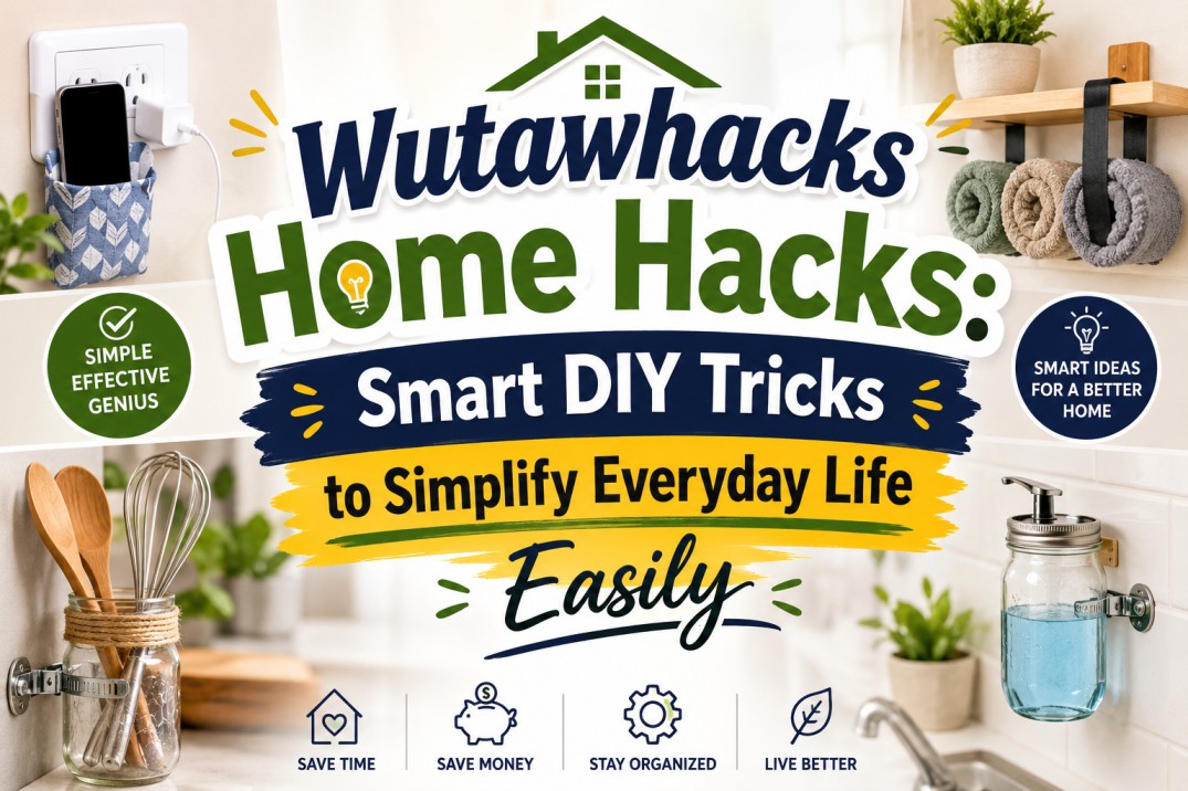 Wutawhacks Home Hacks Smart DIY Tricks to Simplify Everyday Life Easily
