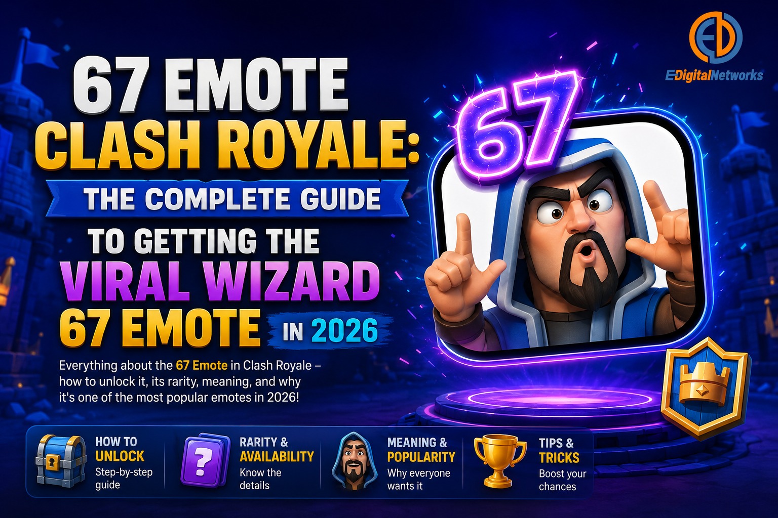 67 Emote Clash Royale