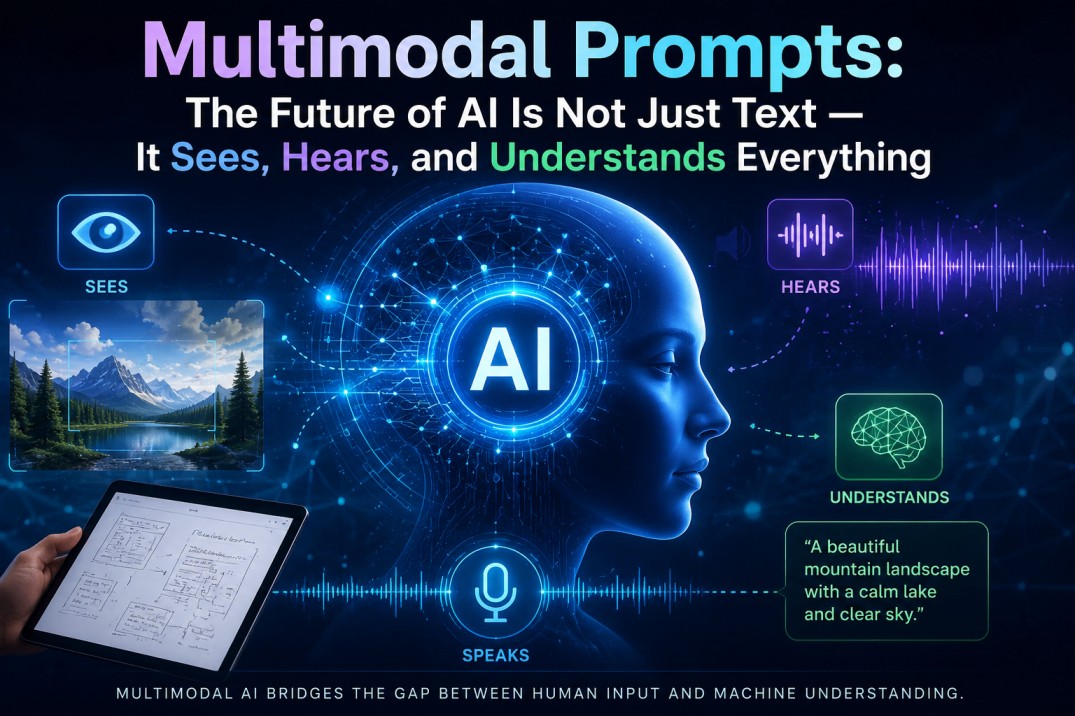 Multimodal Prompts: The Future of AI Is Not Just Text — It Sees, Hears, and Understands Everything
