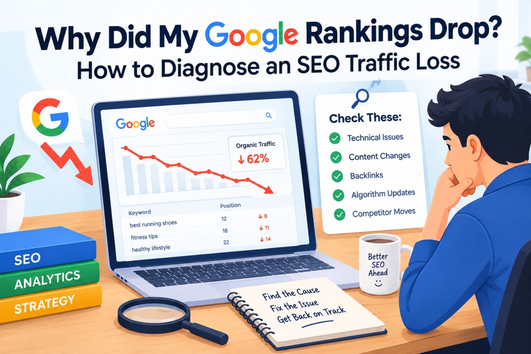 Why Did My Google Rankings Drop? How to Diagnose an SEO Traffic Loss